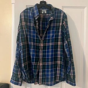 Old Navy Plaid Button Up